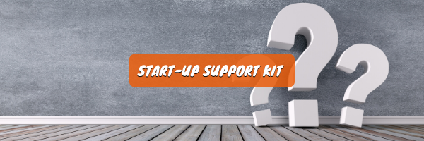 Start-Up support kit avec conseils, mesures et informations utiles pour les entreprises face à la pandémie Covid-19