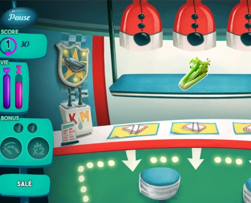 La start-up fribourgeoise Neuria a développé The Diner, un jeu vidéo qui améliore les habitudes alimentaires.