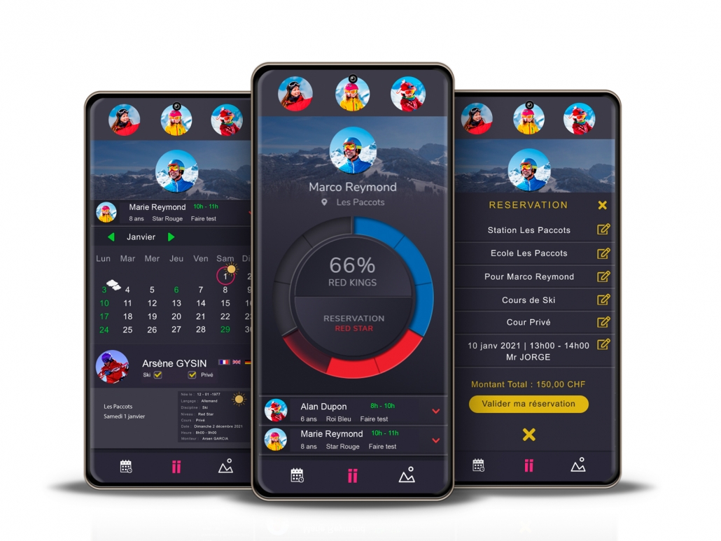 Boukii est une application pour les clubs et écoles de ski