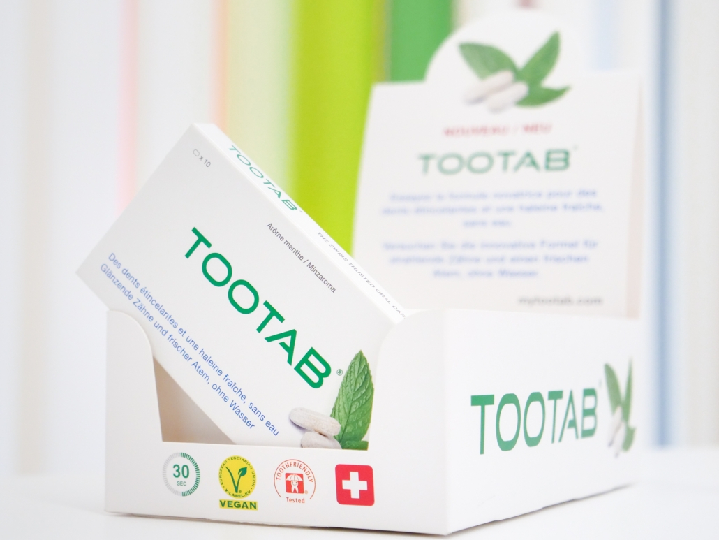 Le comprimé Tootab de Vixelia permet de se nettoyer les dents en 30 secondes avec la langue.