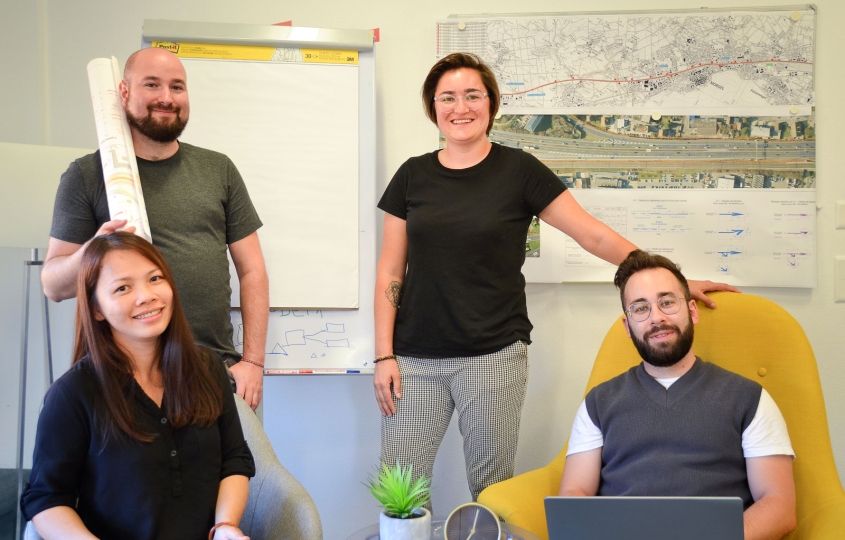 Nous accompagnons la start-up fribourgeoise Goplan qui a développé un outil de gestion de projets novateur pour les bureaux d'architectes et ingénieurs