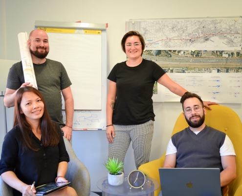 Nous accompagnons la start-up fribourgeoise Goplan qui a développé un outil de gestion de projets novateur pour les bureaux d'architectes et ingénieurs